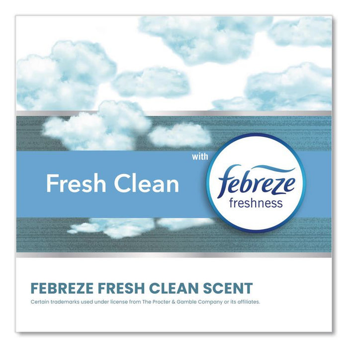 ForceFlex Kitchen Drawstring Trash Bags, 13 gal, Gain Fresh Clean Scent, 24 x 27.38, White, 40 Bags/Box, 6 Boxes/Carton