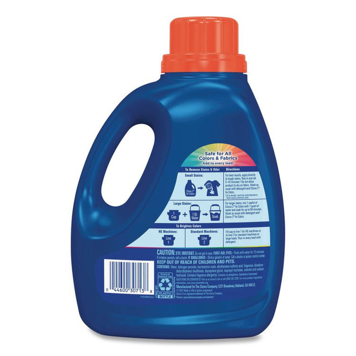 For Colors Stain Remover and Laundry Additive, 3-in-1, Original Scent, 88 oz Bottle, 4/Carton