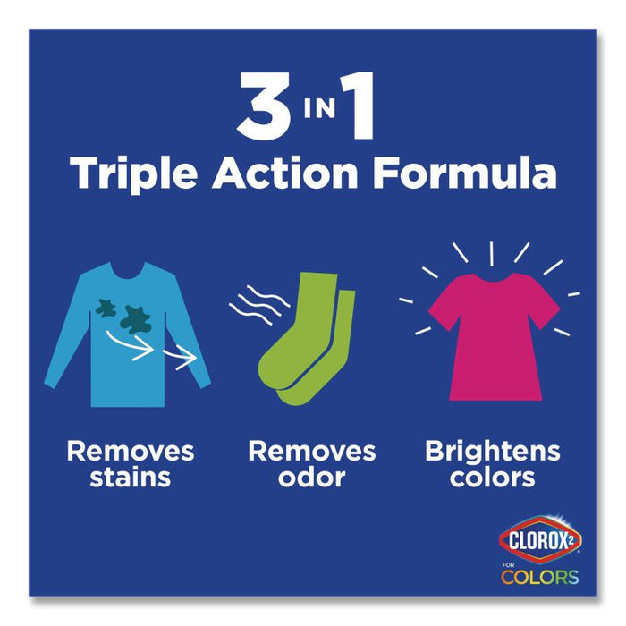 For Colors Stain Remover and Laundry Additive, 3-in-1, Original Scent, 88 oz Bottle, 4/Carton