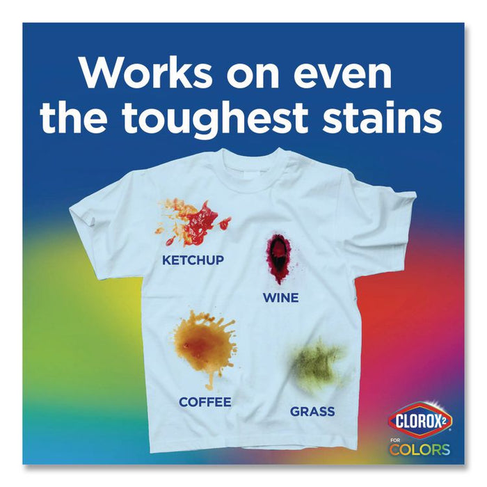 For Colors Stain Remover and Laundry Additive, 3-in-1, Original Scent, 88 oz Bottle, 4/Carton