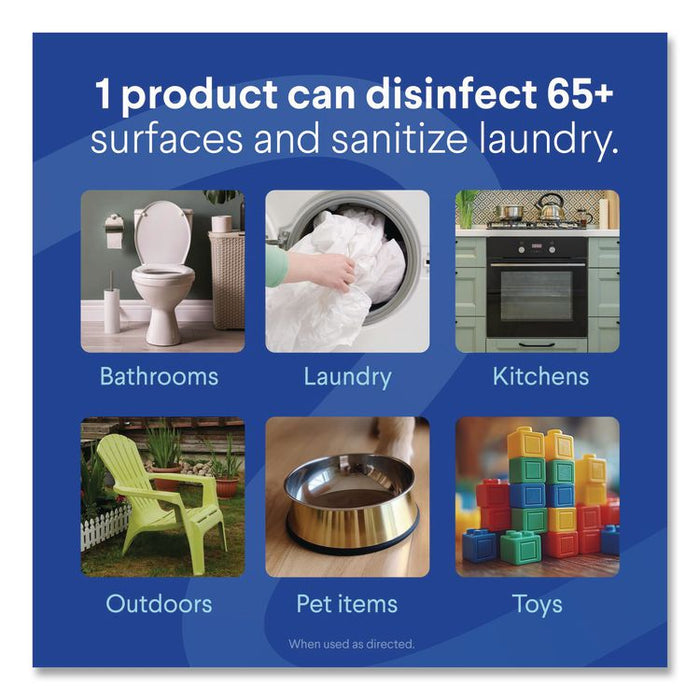 Concentrated Regular Disinfecting Bleach, Unscented, 43 oz Bottle