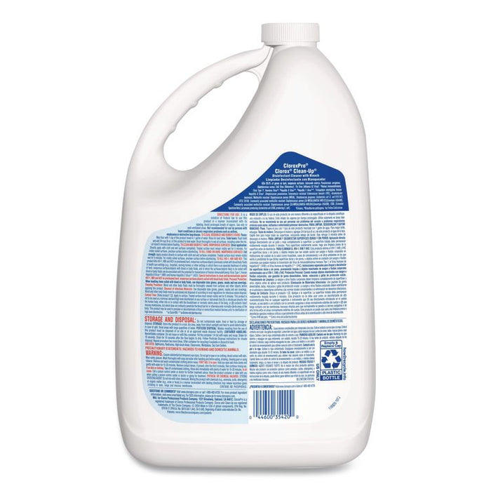 CloroxPro Clean-Up Disinfectant Cleaner with Bleach, 128 oz Refill Bottle