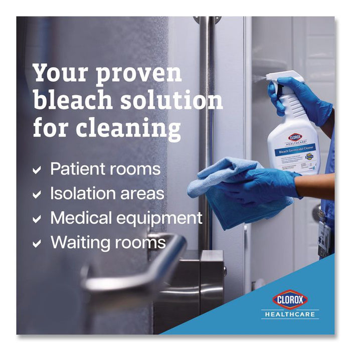 Bleach Germicidal Cleaner, Unscented, 128 oz Refill Bottle