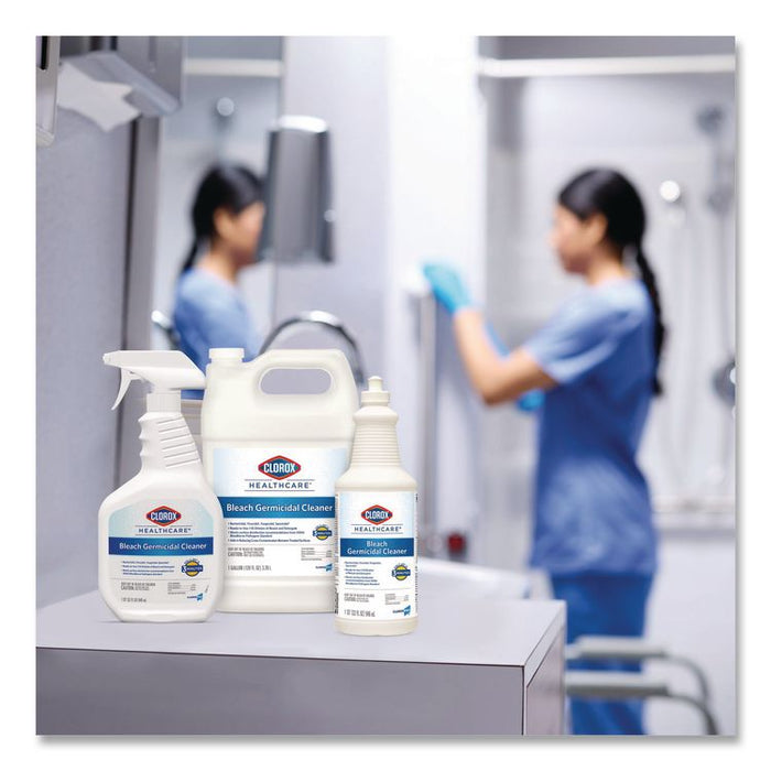 Bleach Germicidal Cleaner, Unscented, 128 oz Refill Bottle