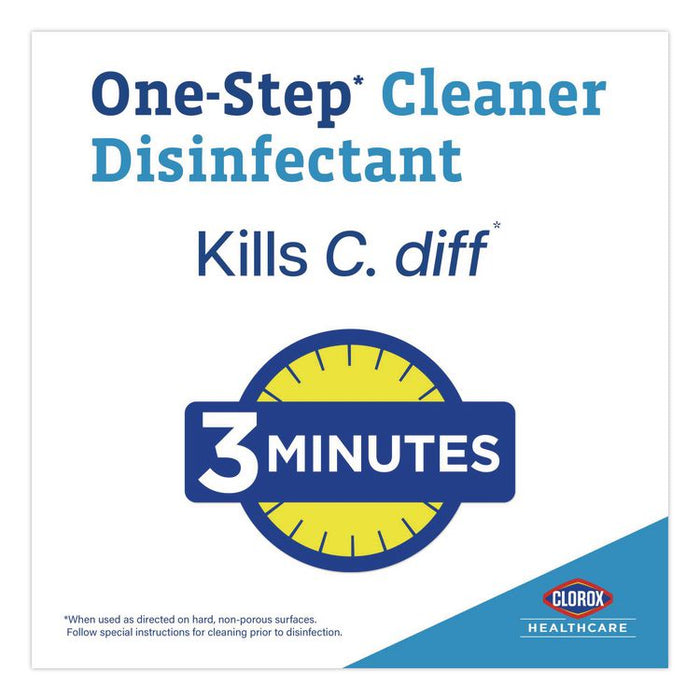 Dispatch Hospital Cleaner Disinfectant Towels with Bleach, 1-Ply, 6.75 x 8, Unscented, White, 150/Canister