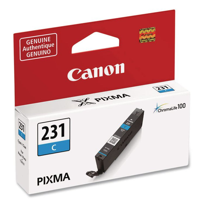6675C001 (CLI-231) Ink, 800 Page-Yield, Cyan