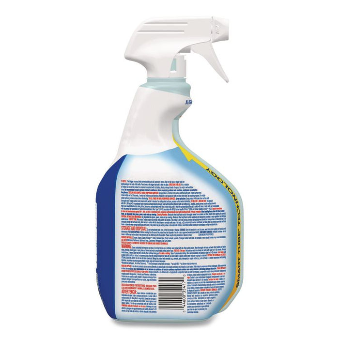 CloroxPro Clean-Up Disinfectant Cleaner with Bleach, Fresh Scent, 32 oz Smart Tube Spray Bottle, 9/Carton