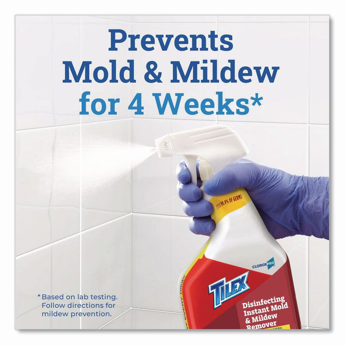 CloroxPro Disinfecting Instant Mold and Mildew Remover, Unscented, 32 oz Smart Tube Spray