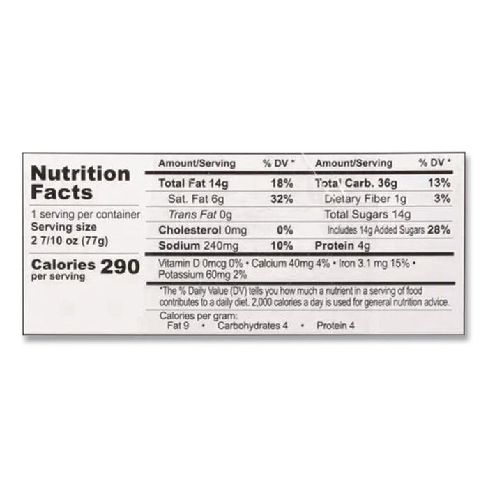 Meyer Lemon Glazed Donut, Lemon, 2.7 oz Individually Wrapped, 7 Donuts/Carton