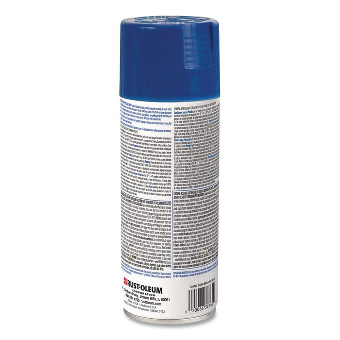 Painter's Touch 2X Ultra Cover Spray Paint, Gloss Brilliant Blue, 12 oz Aerosol Can, 6/Carton