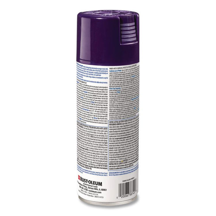 Painter's Touch 2X Ultra Cover Spray Paint, Gloss Purple, 12 oz Aerosol Can, 6/Carton