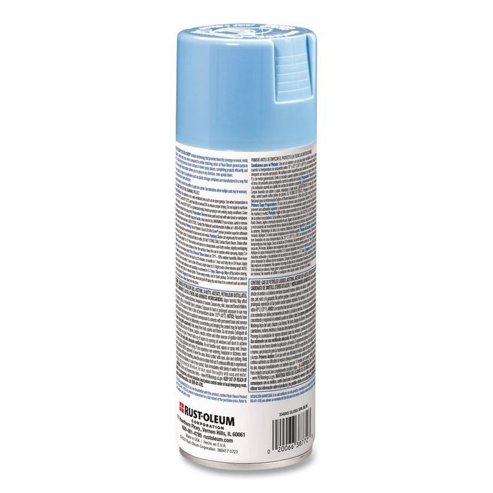 Painter's Touch 2X Ultra Cover Spray Paint, Gloss Spa Blue, 12 oz Aerosol Can, 6/Carton