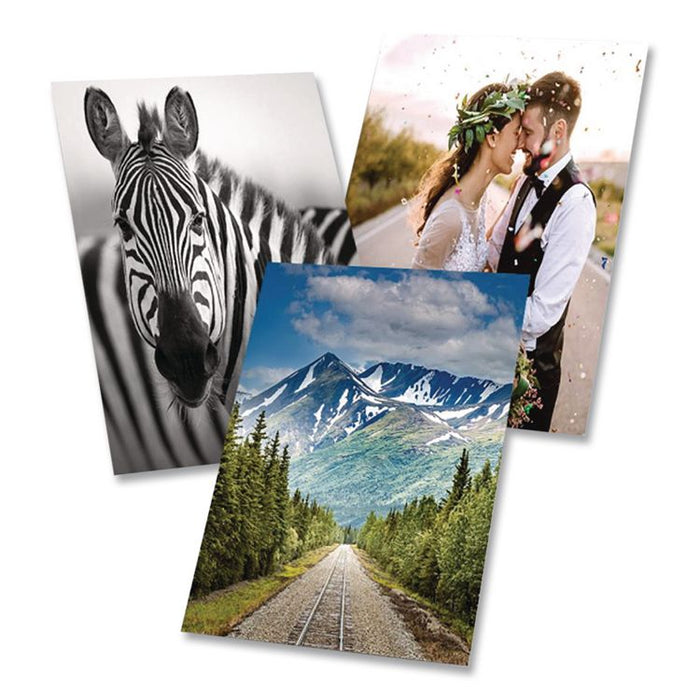 Satin Photographic Paper Roll, 2" Core, 8 mil, 42" x 100 ft, Satin White
