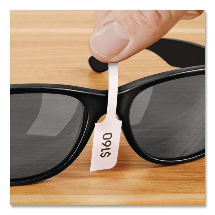 LW Price Tag Labels, 0.93" x 0.87", White, 400 Labels/Roll