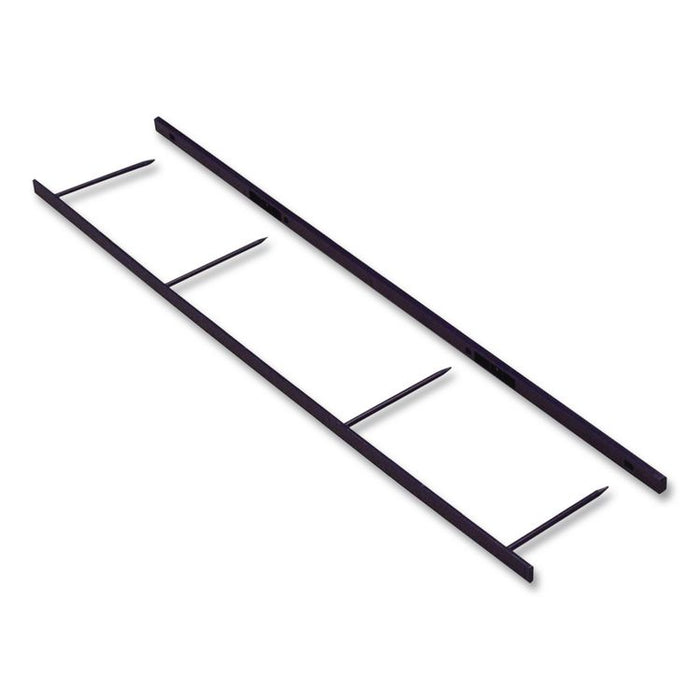 VeloBind Reclosable Spines for 11 x 8.5 Documents, 4 Pins, 1.25" (200-Sheet) Capacity, Blue, 25/Pack