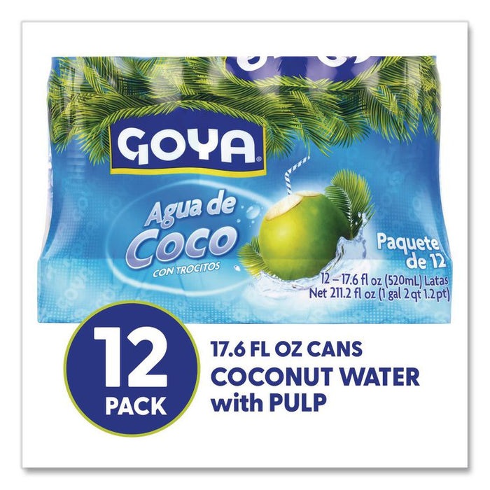 Coconut Water, Coconut, 17 oz Bottle, 12/Carton