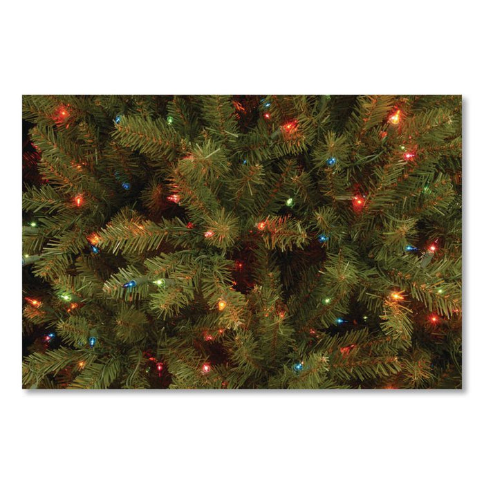 Pre-Lit Dunhill Fir Tree, 59" x 59" x 90", Green Tree, Green Tree Stand