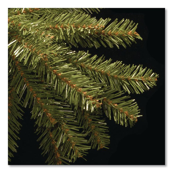 Pre-Lit Dunhill Fir Tree, 66" x 66" x 108", 900 Clear Lights, Green Tree, Green Tree Stand