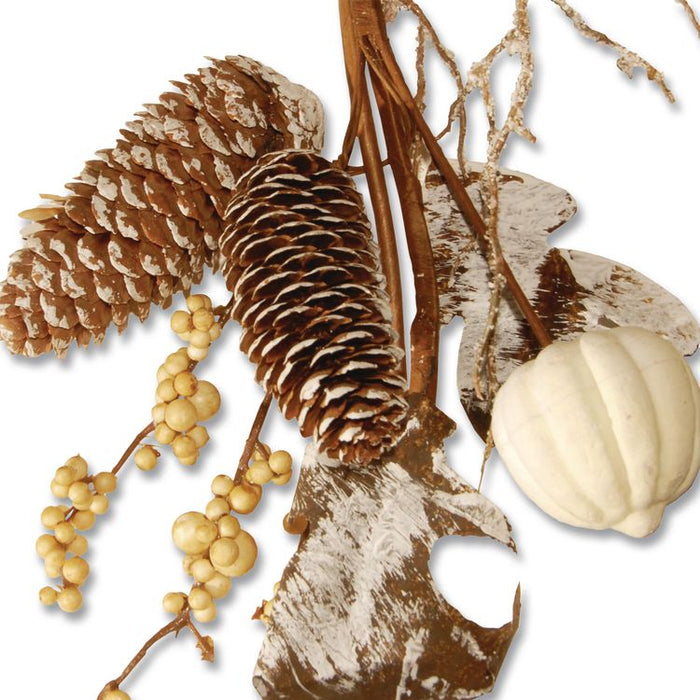 Fall Garland, 72" Long, White