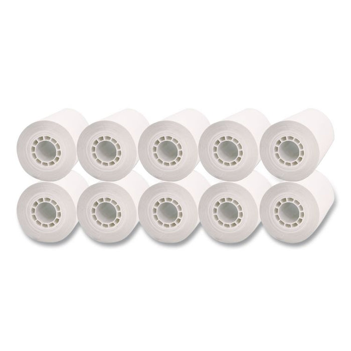Direct Thermal Printing Thermal Paper Rolls, 3.13" x 230 ft, White, 10/Pack