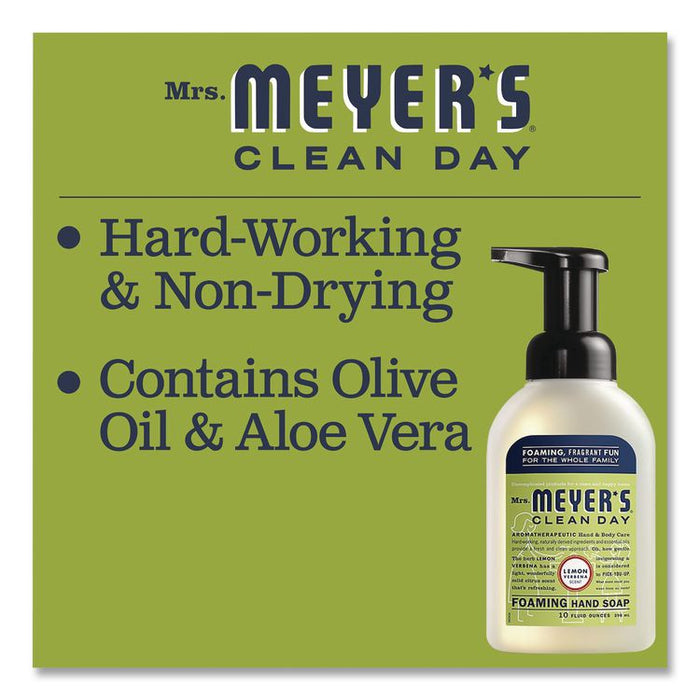 Clean Day Foaming Hand Soap, Lemon Scent, 10 oz, 4/Carton