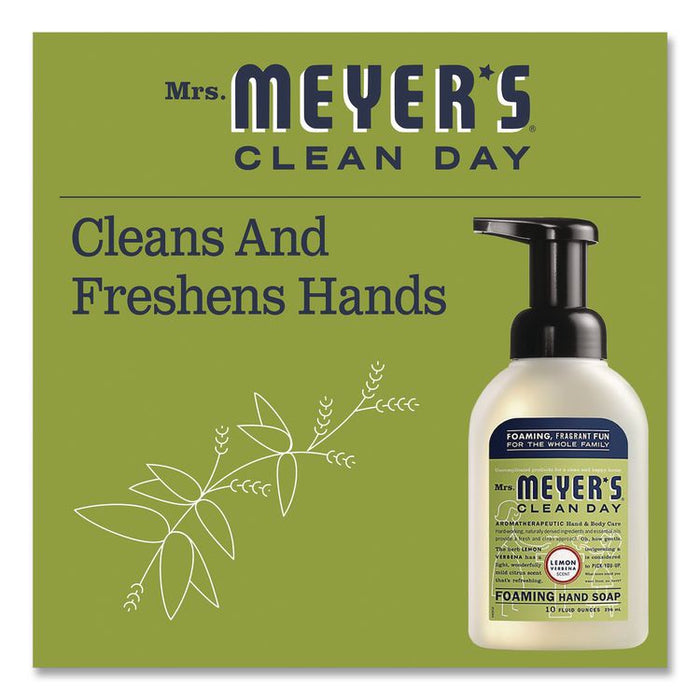 Clean Day Foaming Hand Soap, Lemon Scent, 10 oz, 4/Carton