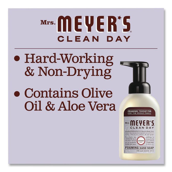 Clean Day Foaming Hand Soap, Lavender Scent, 10 oz, 4/Carton