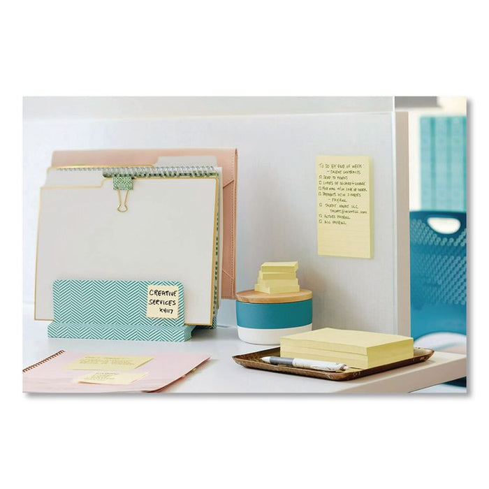 Original Pads in Canary Yellow, 4" x 6", 100 Sheets/Pad, 12 Pads/Pack