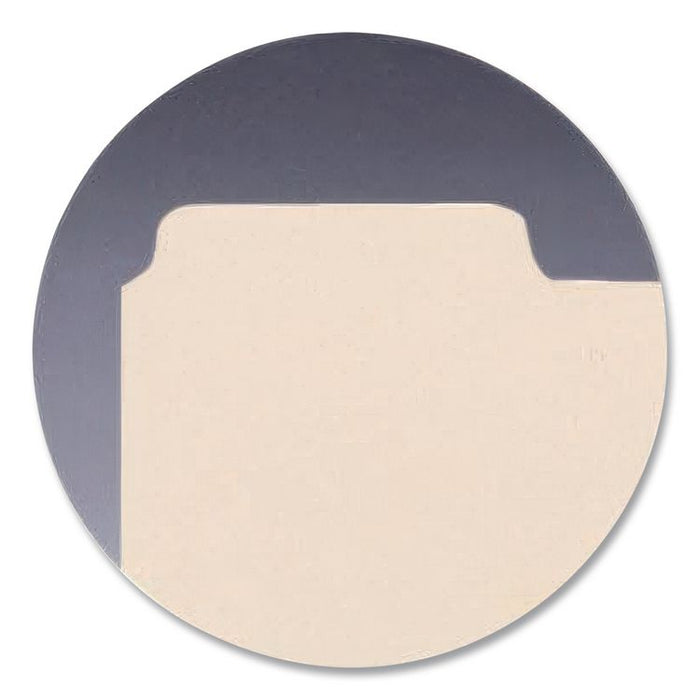 Manila Card Guides, 1/3-Cut Top Tab, Blank, 4 x 6, Manila, 100/Box