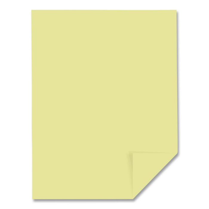 Exact Index Card Stock, 110 lb Index Weight, 8.5 x 11, Canary, 250/Pack
