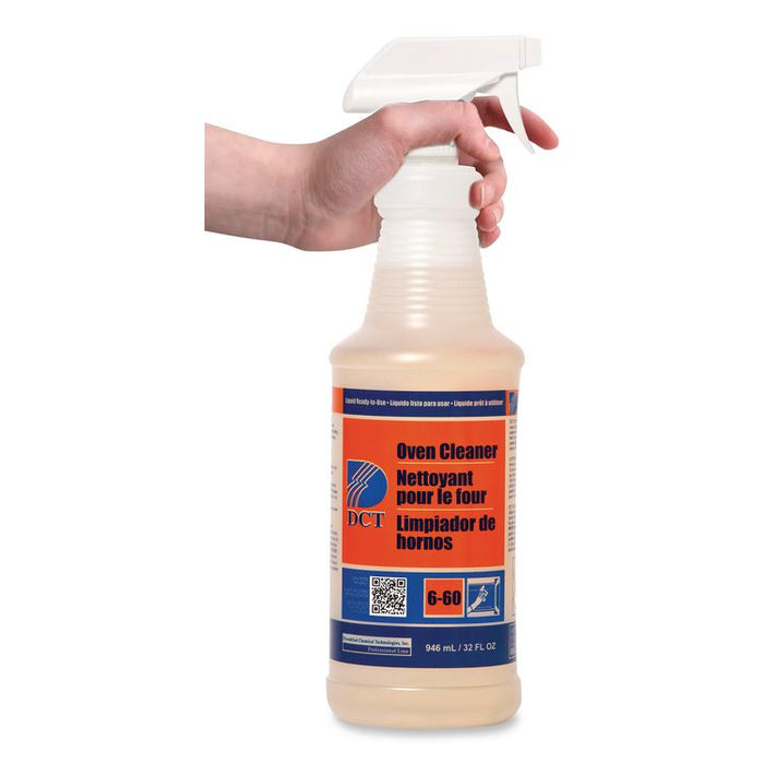 Oven Cleaner, 32 oz Spray Bottle, 6/Carton