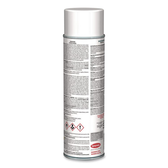 Silicone Spray, 20 oz Can, 12/Carton