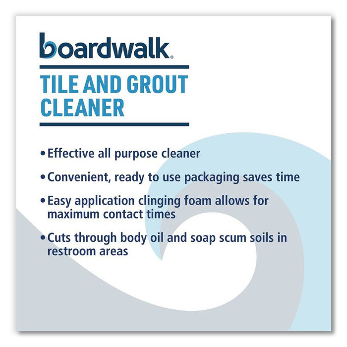 Tile and Grout Cleaner, Minted Evergreen Scent, 32 oz Bottle, 12/Carton