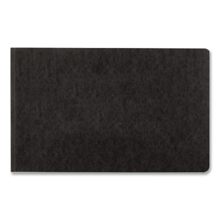 Extra Large Pressboard Report Cover w/ Reinforced Side Hinge, Two-Prong Fastener, 3" Capacity, 11 x 17, Black/Black
