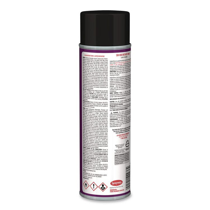 Instant Shine Silicone Spray, 12 oz Aerosol Can, 12/Carton