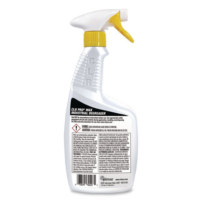 MAX Industrial Degreaser, 32 oz Spray Bottle, 6/Carton