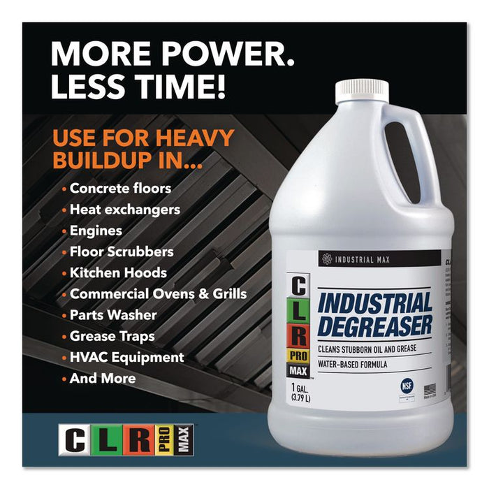 MAX Industrial Degreaser, 1 gal Jug, 4/Carton