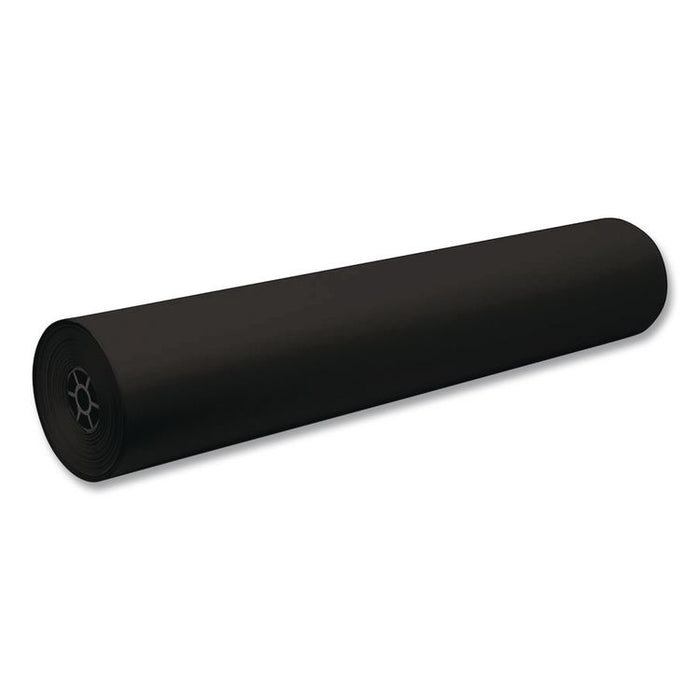 Decorol Flame Retardant Art Rolls, 40 lb Cover Weight, 36" x 1000 ft, Black