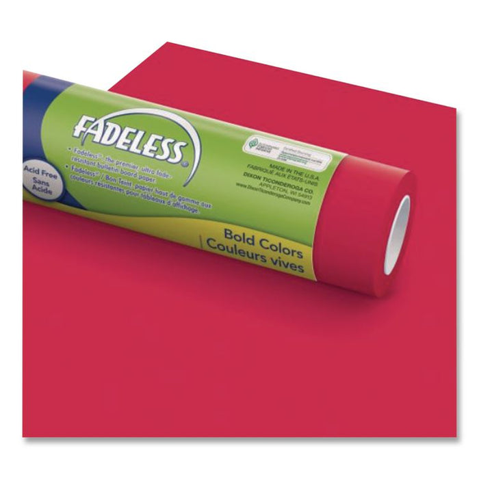 Fadeless Paper Roll, 50 lb Bond Weight, 48" x 50 ft, Flame
