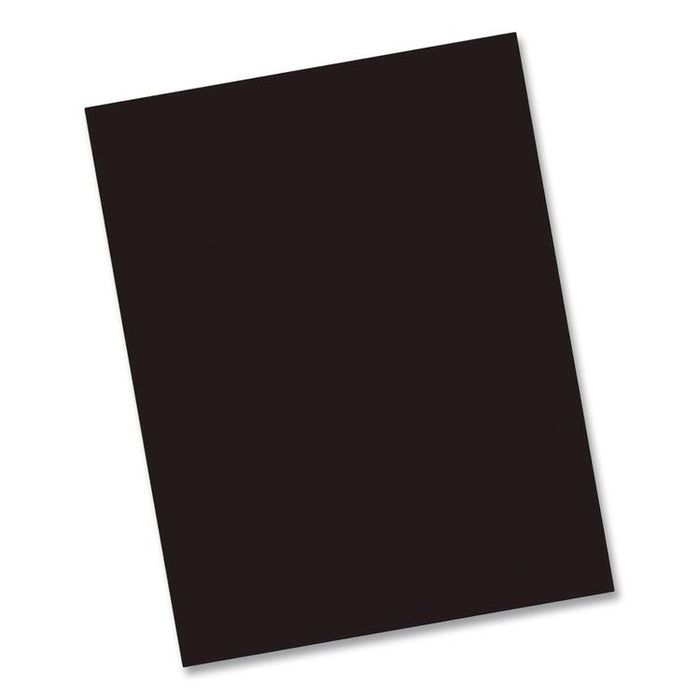 Array Card Stock, 65 lb Cover Weight, 8.5 x 11, Black, 100/Pack