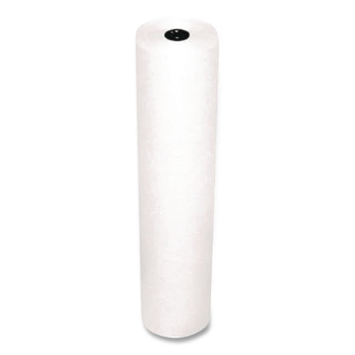 Rainbow Duo-Finish Colored Kraft Paper, 35 lb Wrapping Weight, 36" x 1,000 ft, White