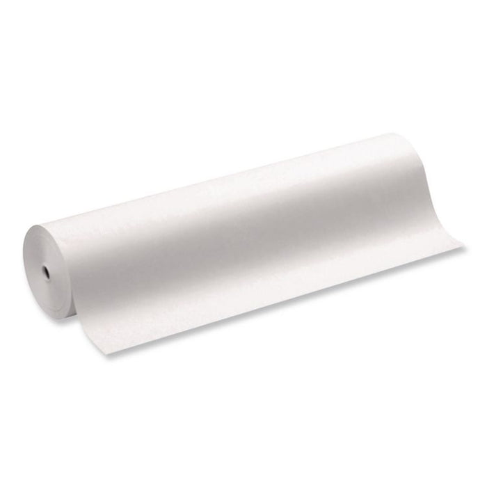 Rainbow Duo-Finish Colored Kraft Paper, 35 lb Wrapping Weight, 36" x 1,000 ft, White