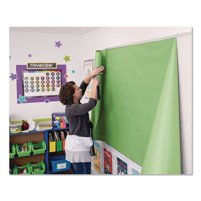 Rainbow Duo-Finish Colored Kraft Paper, 35 lb Wrapping Weight, 36" x 1,000 ft, Brite Green