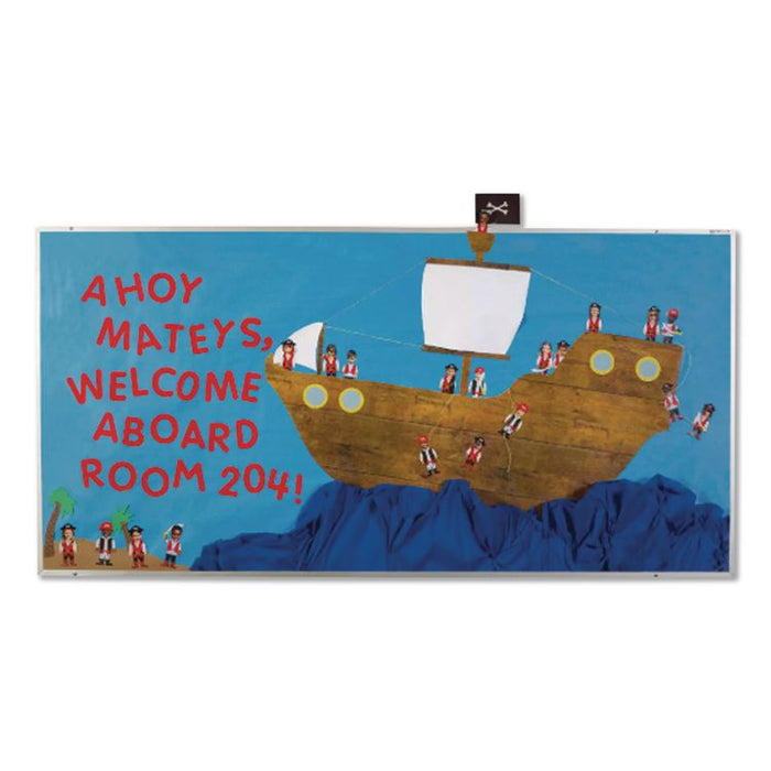 Rainbow Duo-Finish Colored Kraft Paper, 35 lb Wrapping Weight, 36" x 1,000 ft, Sky Blue