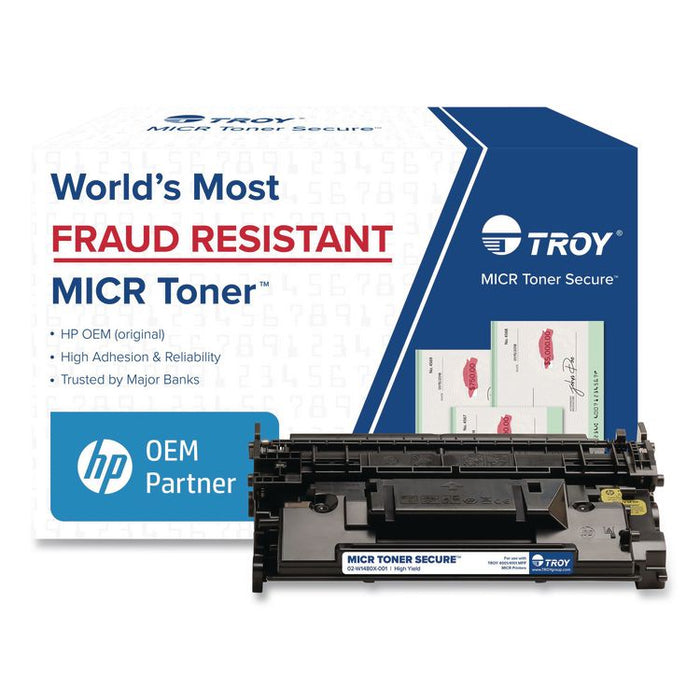 02W1480X001 W1480X, High-Yield Toner Alternative for HP 02-W1480X-001, Black