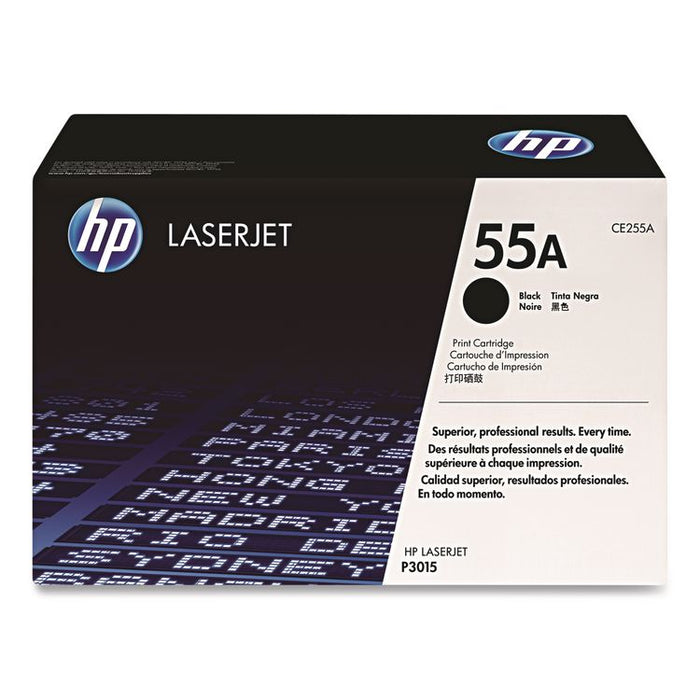 HP 55A, (CE255A) Black Original LaserJet Toner Cartridge