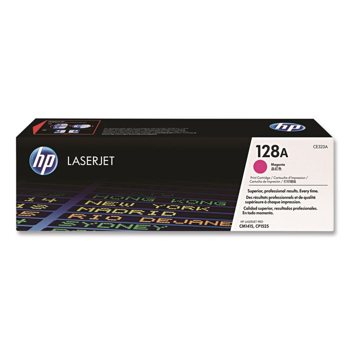 HP 128A, (CE323A) Magenta Original LaserJet Toner Cartridge