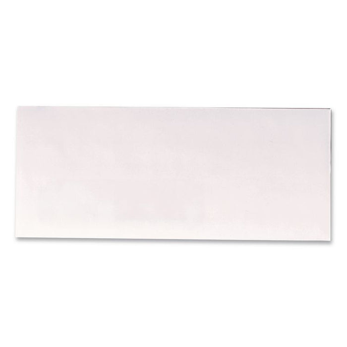 Security Tint Business Envelope, #10, Commercial Flap, Gummed Closure, 4.13 x 9.5, White, 500/Box
