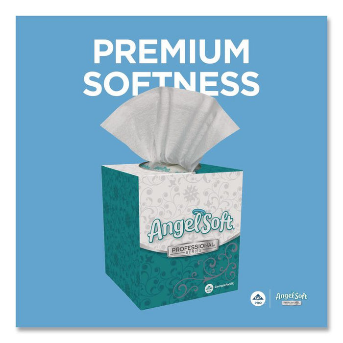 Angel Soft ps Premium Facial Tissue in Cube Box, 2-Ply, White, 96 Sheets/Box, 36 Boxes/Carton