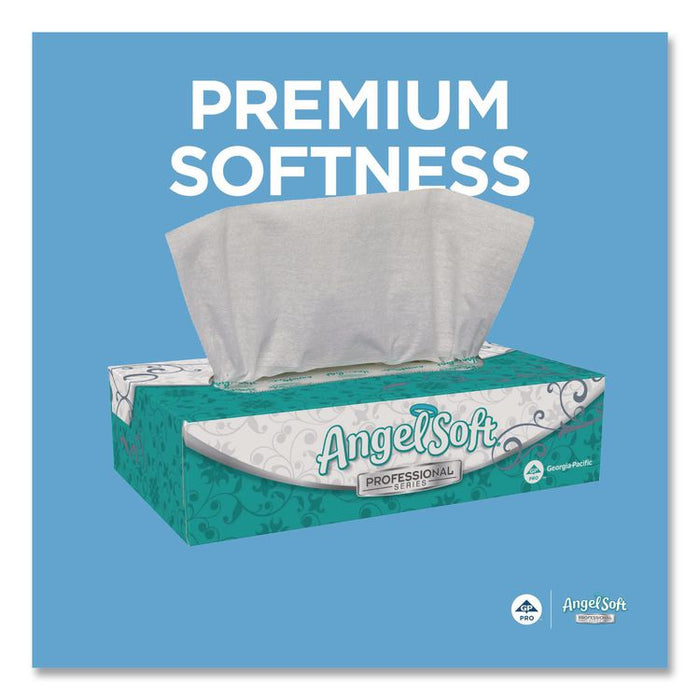 Angel Soft ps Premium Facial Tissues in Flat Box, 2-Ply, White, 100 Sheets/Box, 30 Boxes/Carton